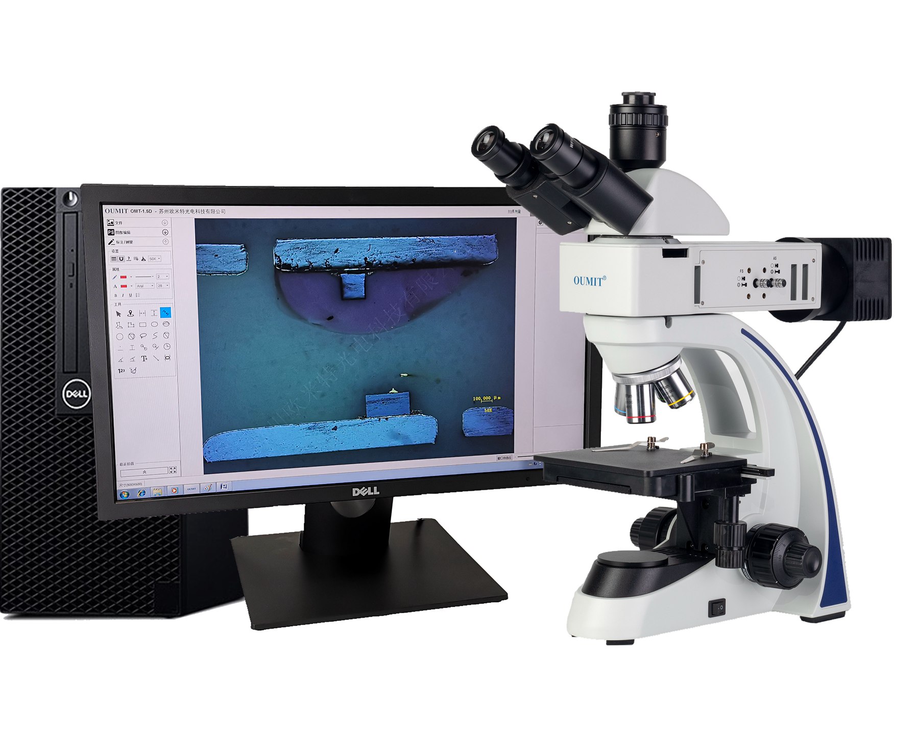 南通OMT-RT高倍熔深测量显微镜